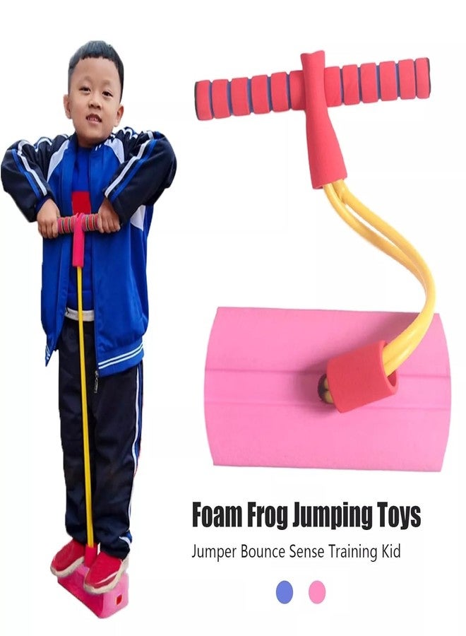 Fruhrer Pogo Stick Toys for Boys Girls, Foam Pogo Jumper for Kids Gifts Outdoor Toys for Toddlers Age 3 and Up Garden Toys Boys Girl Gifts| (Multi Colour) - Image 2